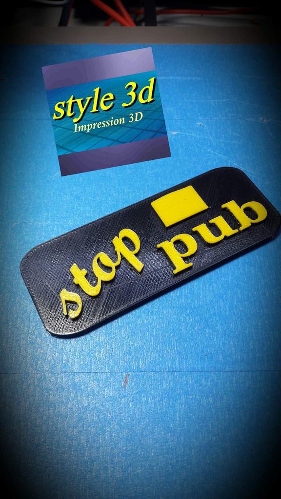 stop pub ( style 3d ) 