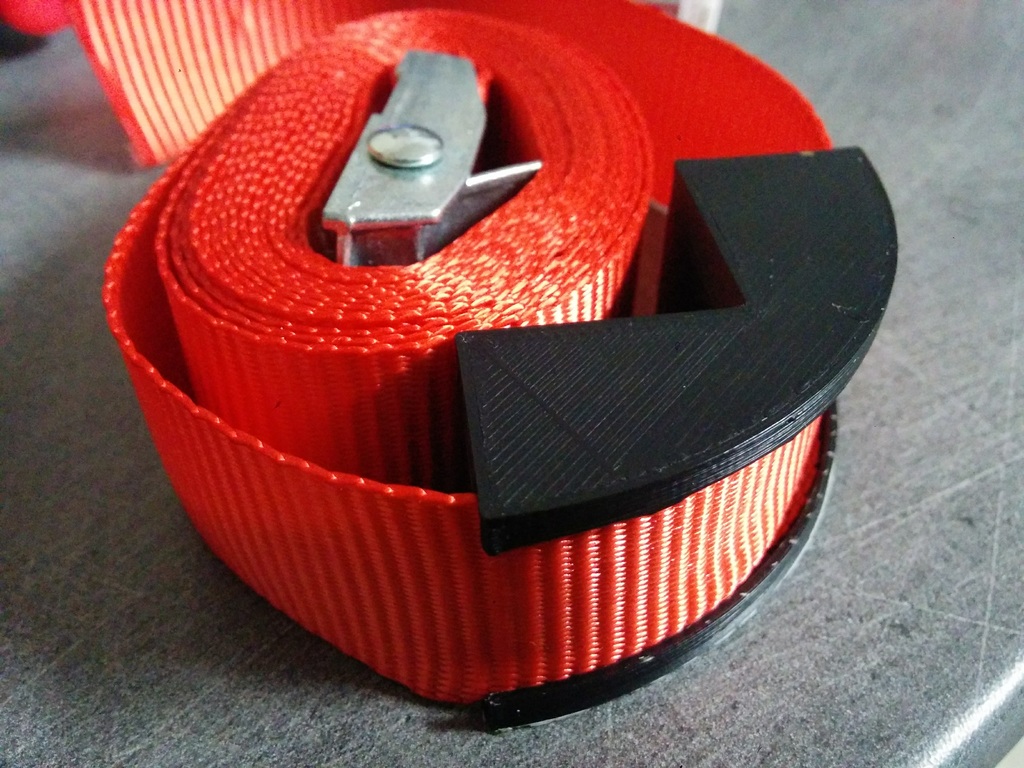 Strap clamp to keep things square