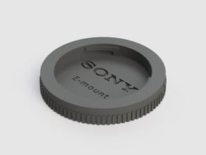 Rear lens cap for Sony E-mount