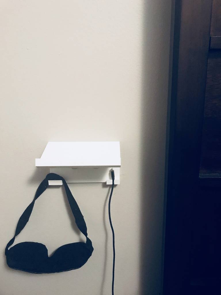 wall mounted phone charging stand