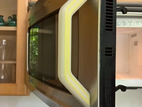 Microwave Door Handle with Kevlar