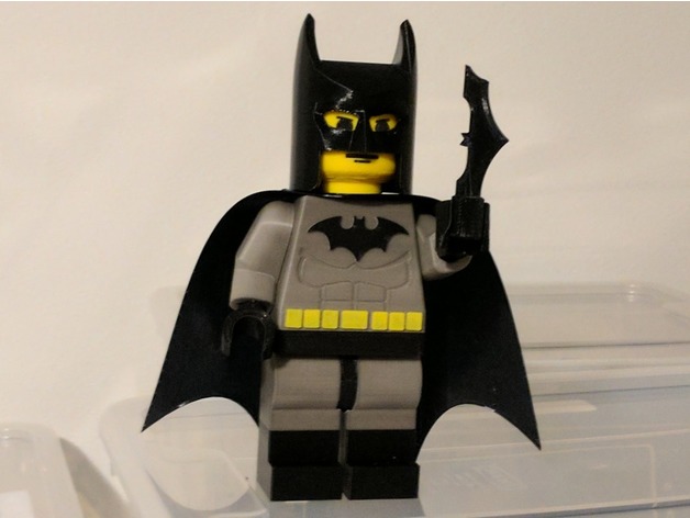 Cape for Giant Lego Batman by hathawsh - Thingiverse