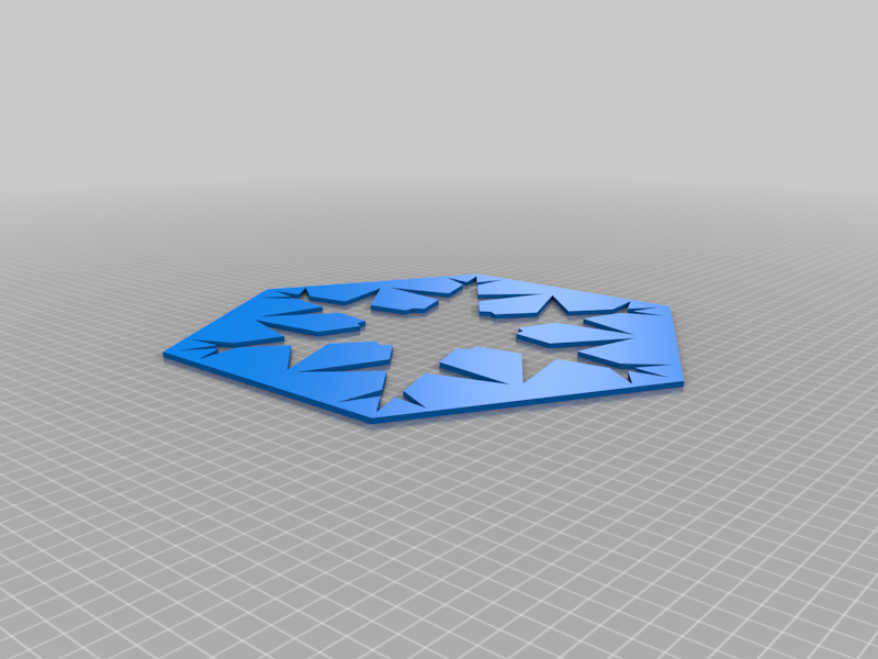 Snowflake stencil