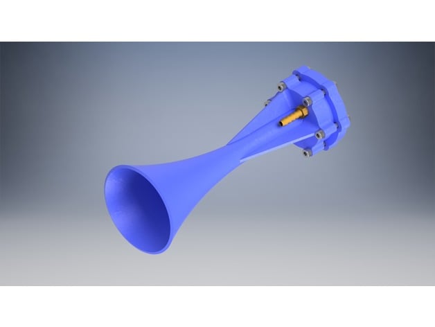 3d printed air horn by matt210 - Thingiverse