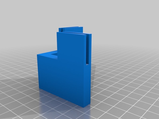 3mm Perspex Cube Fume Hood Stand Corners
