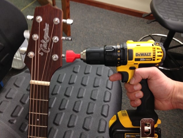 Drill Powered Guitar String Winder  (heavy duty)