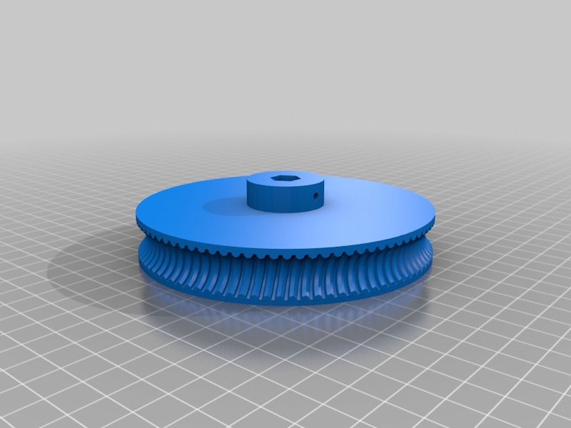 filament extruder's Worm Gear
