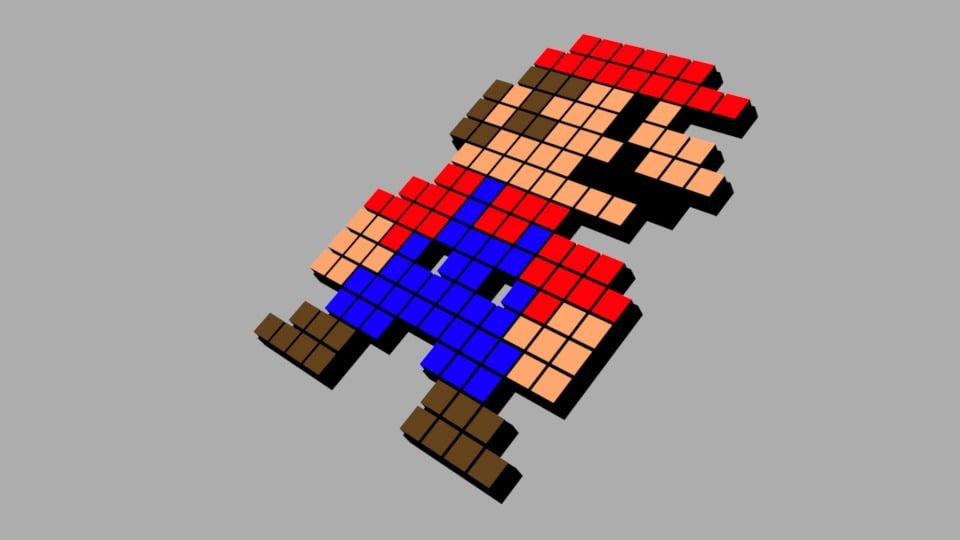 Super Mario Pixeled