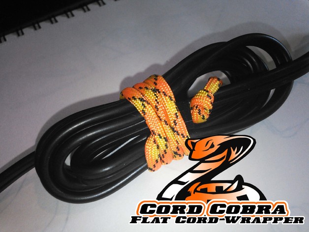 Cord Cobra - Flat Wrapper - conventional power cord wrapper