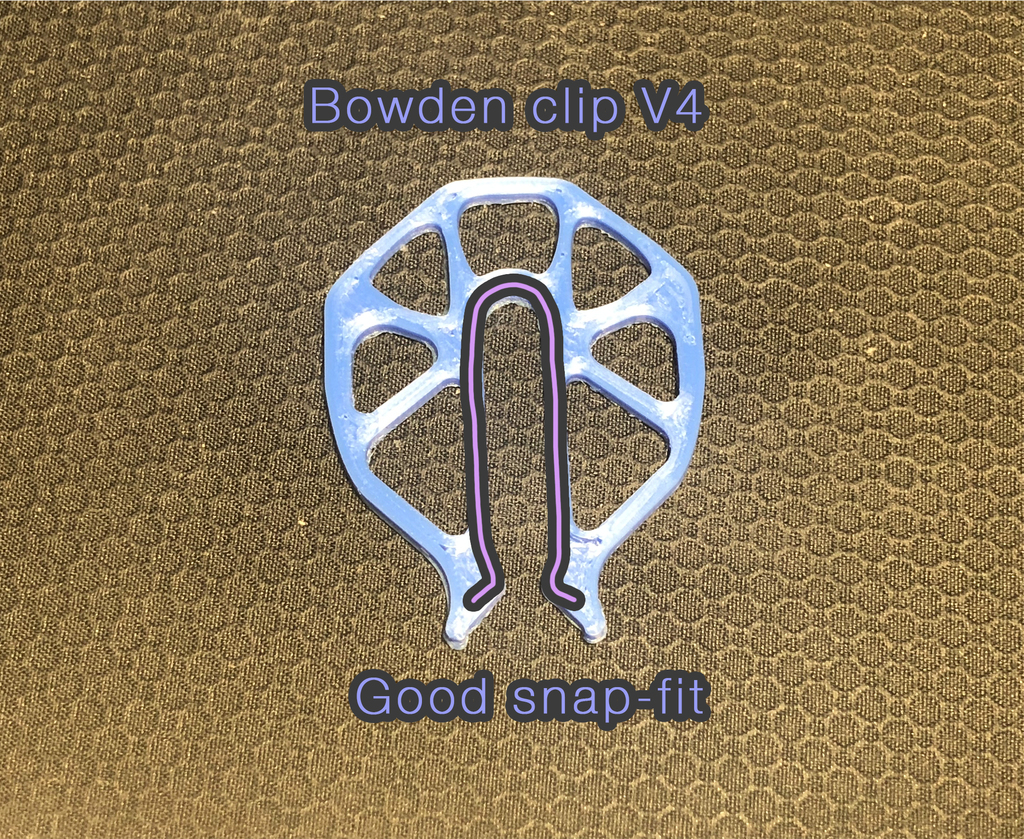 Bowden clip