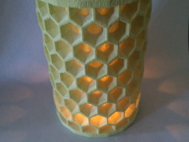 Honeycomb Tea Lamp Shade