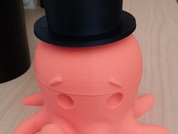 Top Hat for an Octopus - Customizable