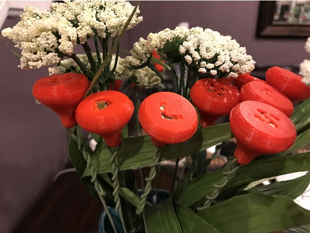Hershey's Kiss Pendant/Flowers Fixed