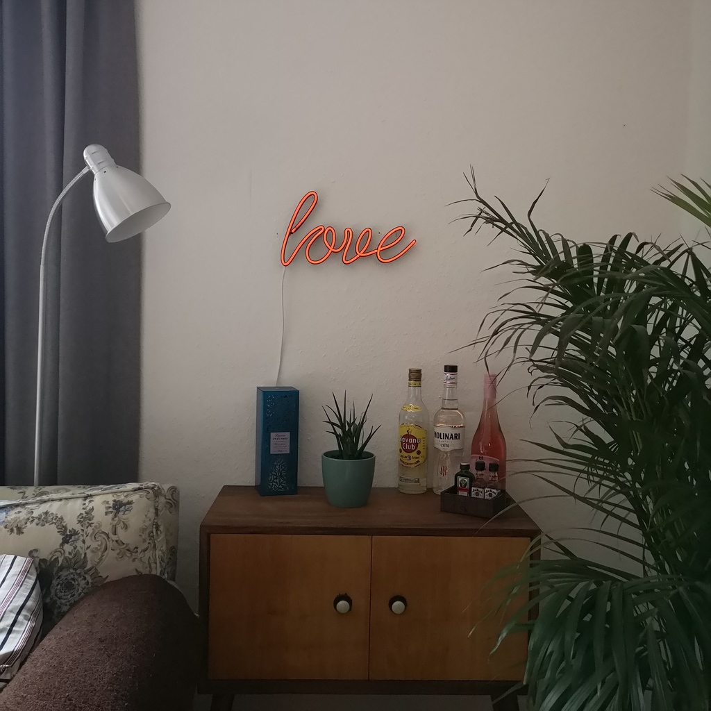 love | Neon-esque sign