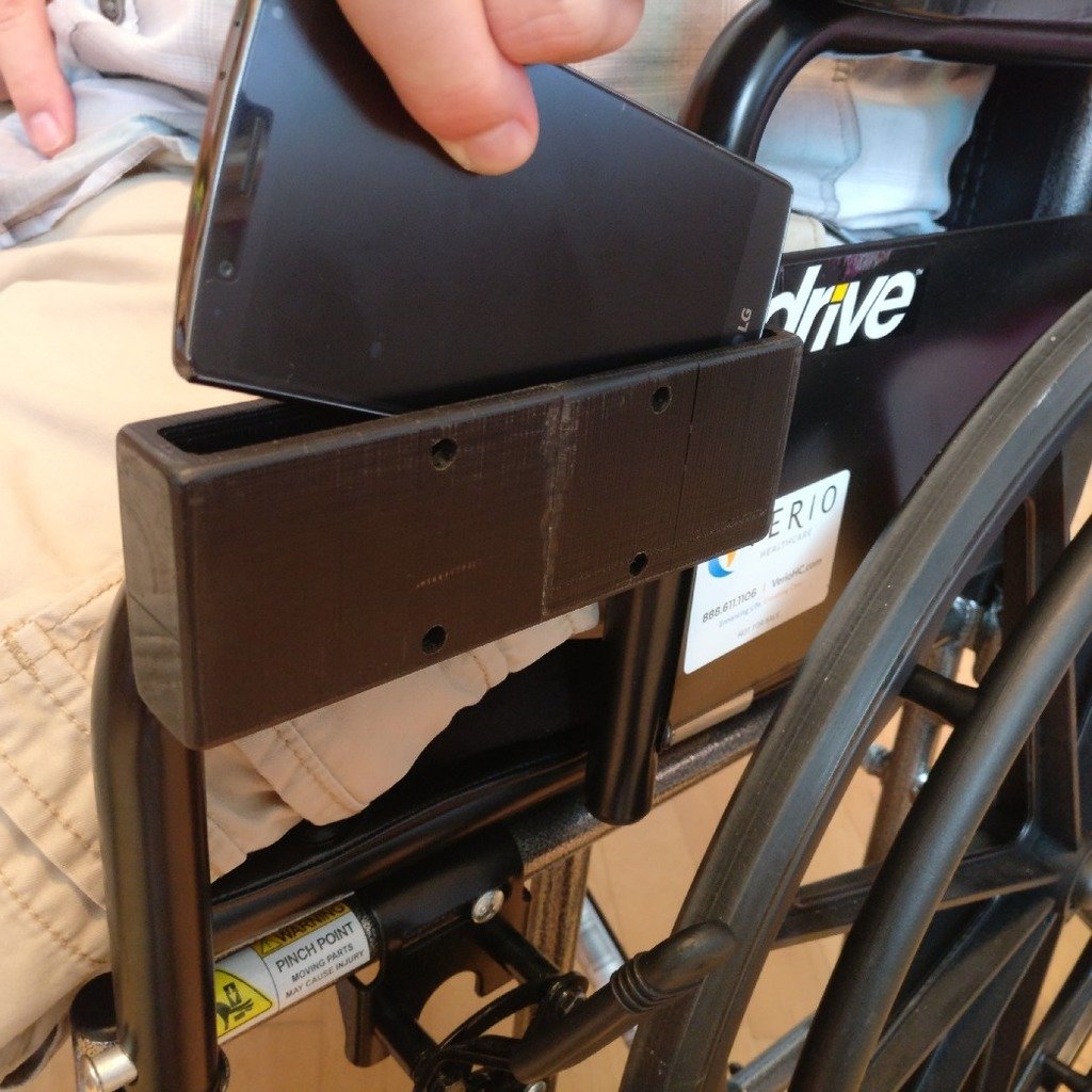 Wheelchair Phone Caddy