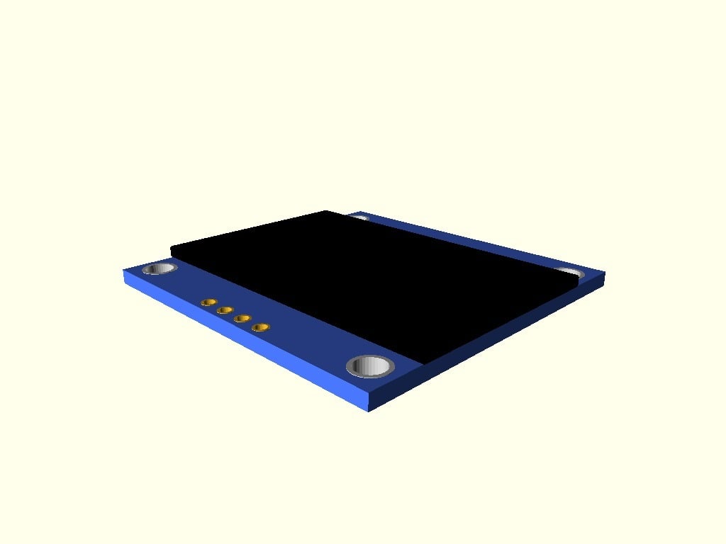 OLED 1.3 128x64 I2C display board
