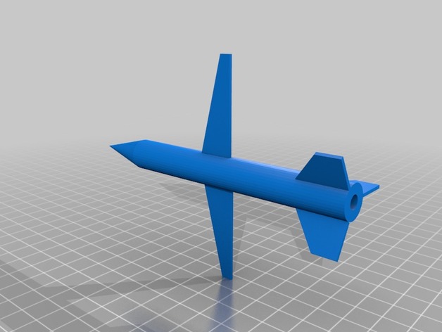 Deployable Wing Rocket