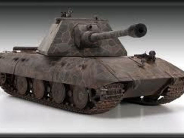 E-100 Tank Improved for printing