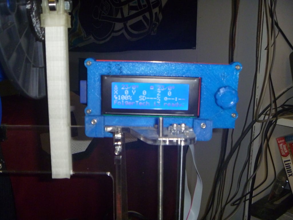 Smart LCD mount for I3