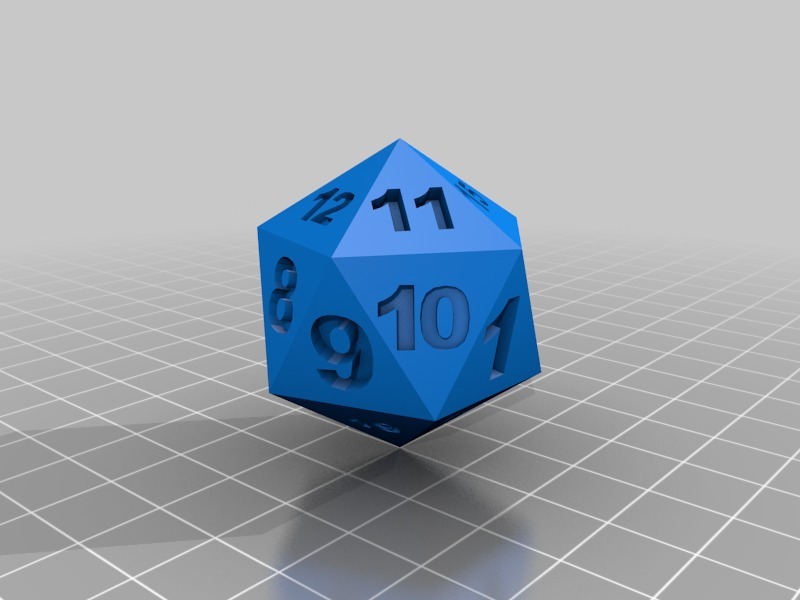 20 Sided Dice 9090