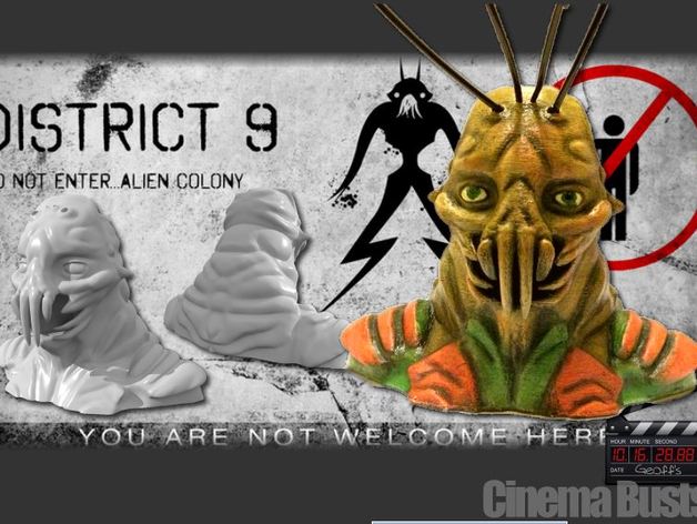 District 9 Prawn Bust