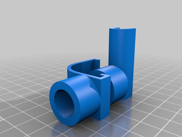 Spool holder for M3D printer 1/2 inch verticle, 5/16 inch horizontal (for bearings)