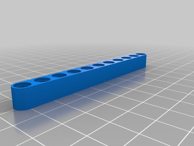 Lego Mindstorms EV3 Beam Brick (based off red 11 hole)