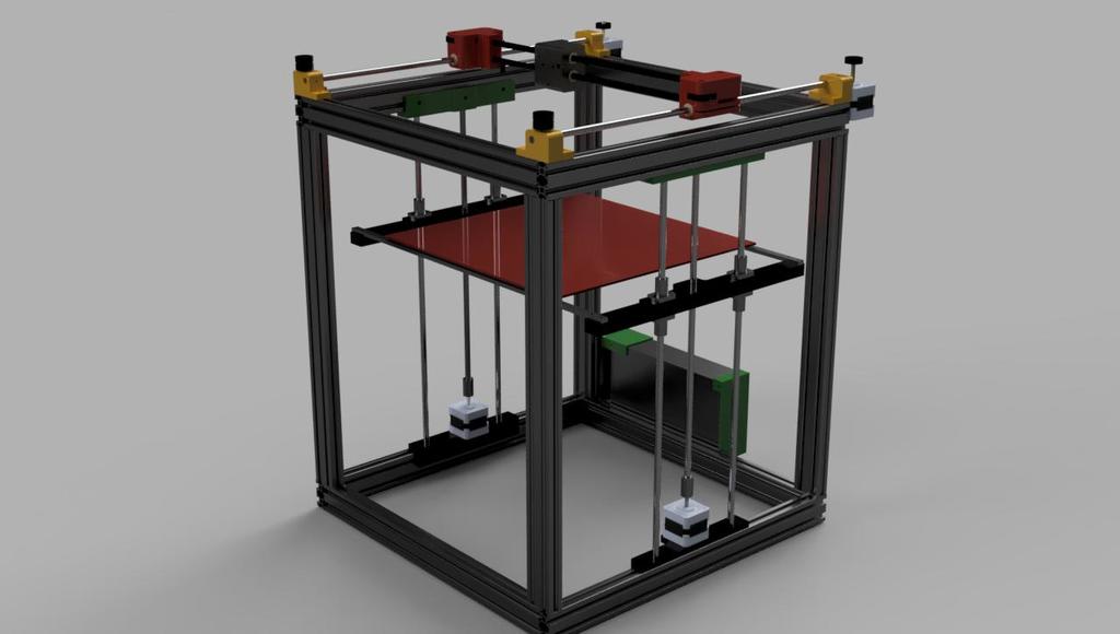 ReP_AL Core XY 3D Printer