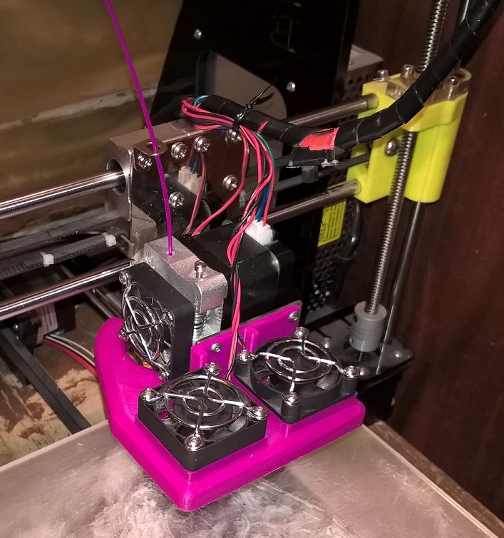 New Fan Duct for Gearbest RAISCUBE Prusa I3