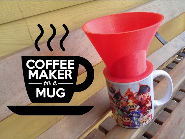 Coffee Maker on a Mug