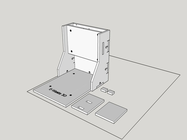 E-Waste 3D printer frame