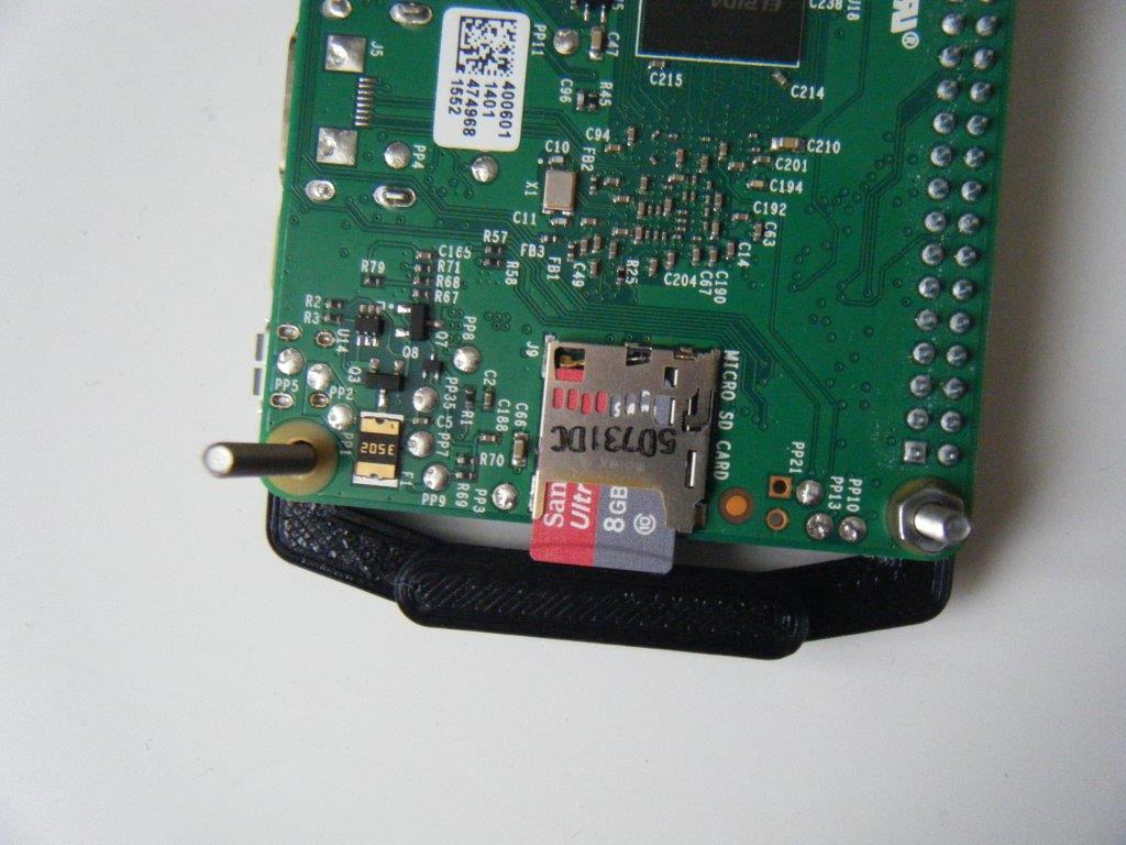 Raspberry Pi SD card muzzle