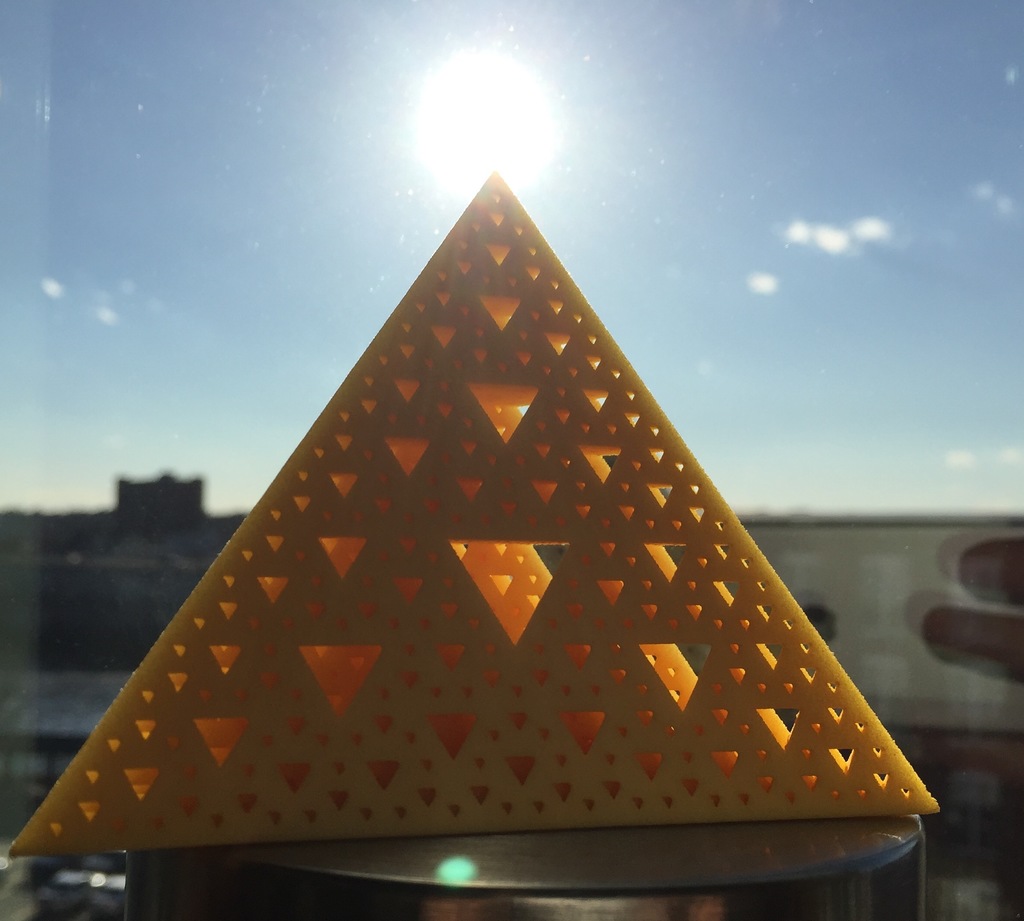 Golden Sierpinski Tetrahedron