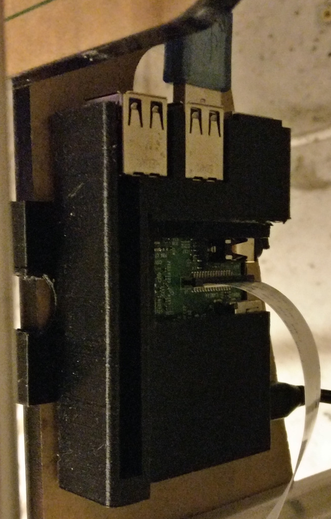 Anet A8 Raspberry Pi case for camera and GPIO