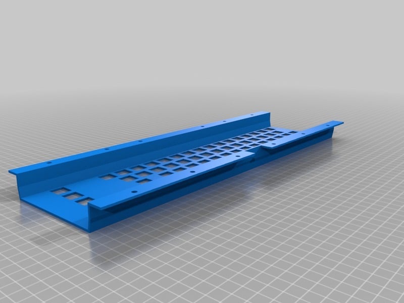 C64/VIC20 keyboard frame for Cherry MX switches