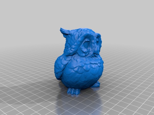 Owl (Less Levitation, More Printability!)