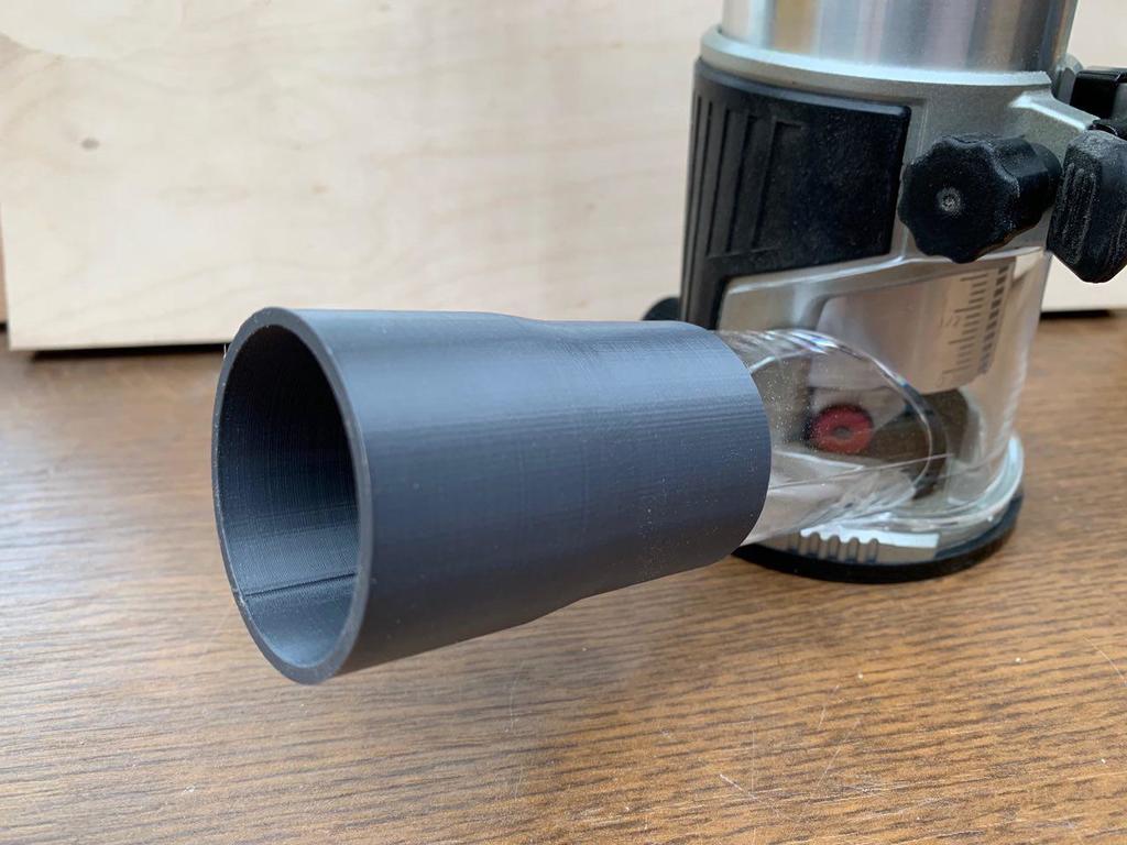 Makita router hoover adapter