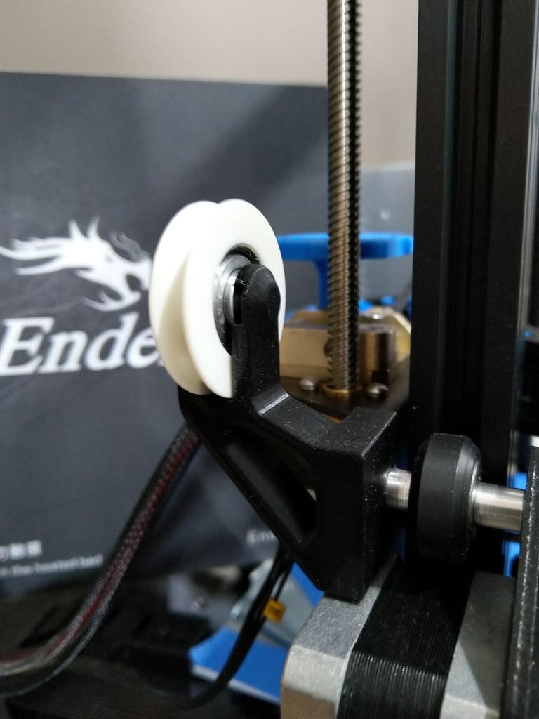 Ender 3 Roller Track Filament Guide