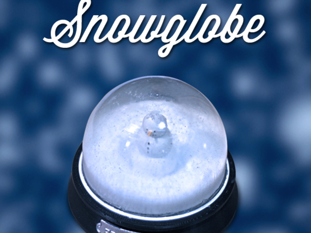 3D Printed Snow Globe