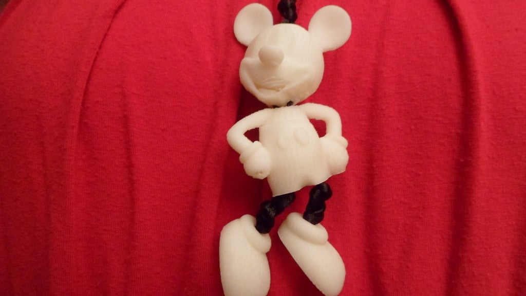 Mickey Mouse necklace