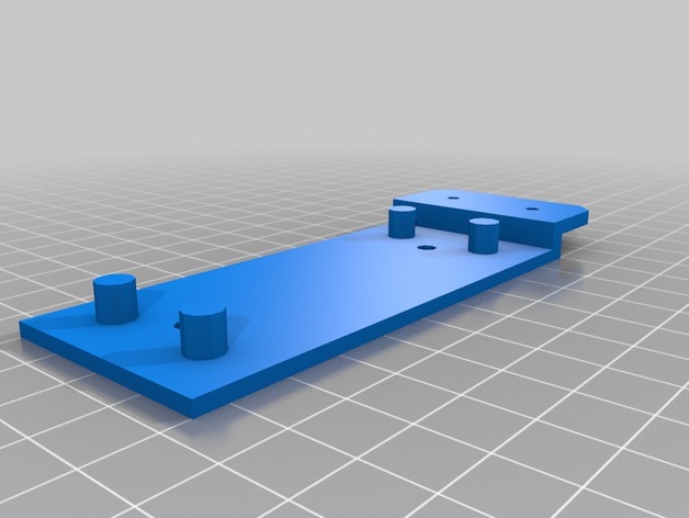 Simple Prusa i3 (hephestos) mount for Airtripper's Bowden Extruder