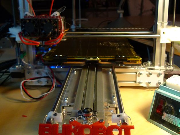 Bukobot Logo for the front Y-rail