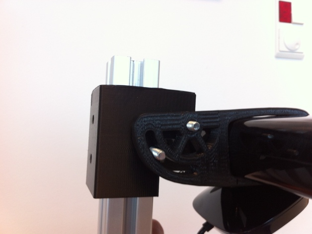 Kinect mount for 30x30 aluminum profile