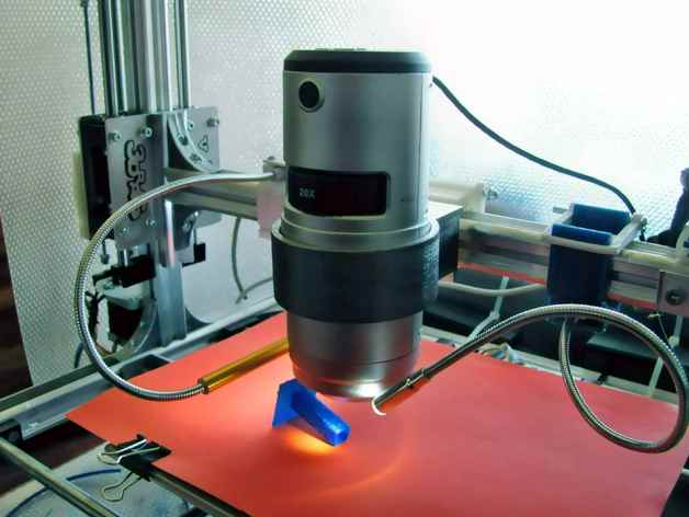 Digital Microscope fast-clamp mount for k8200/3drag