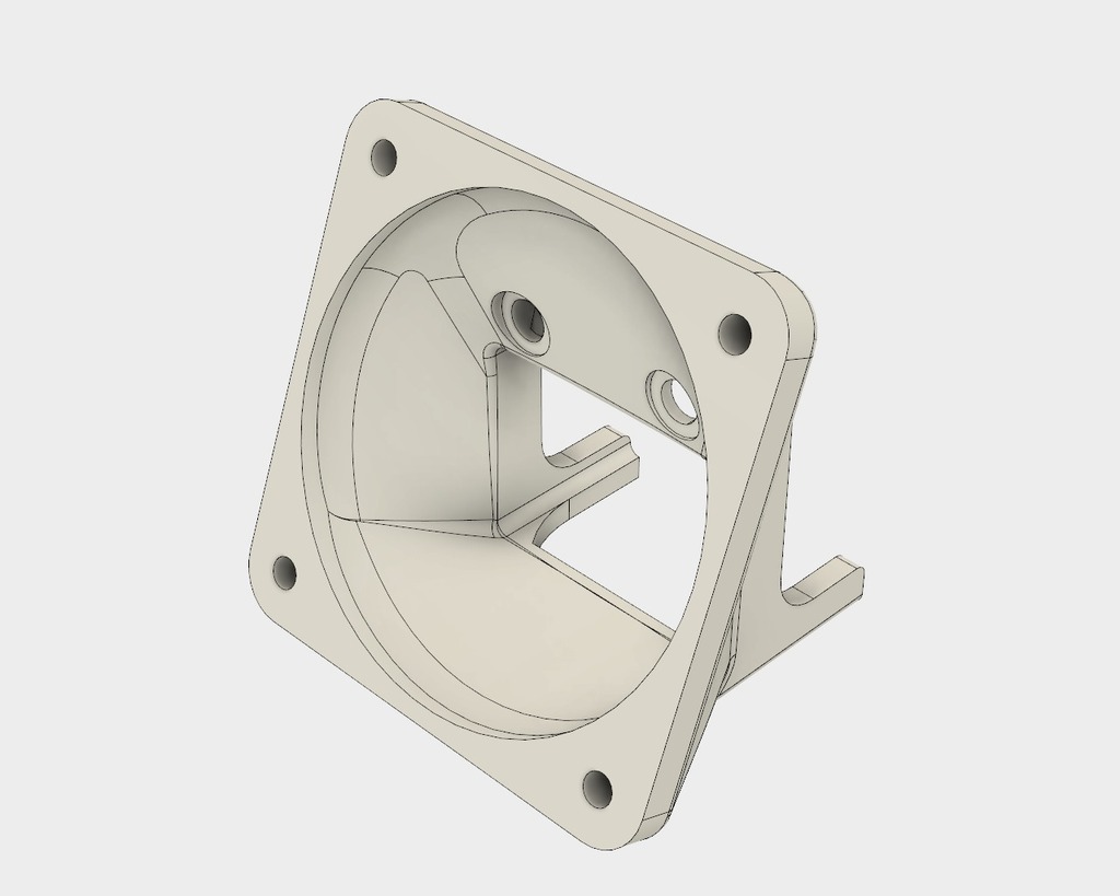 Angled Hotend Fan Duct