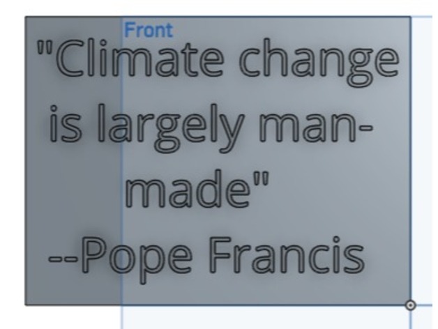 Pope Francis Global Warming