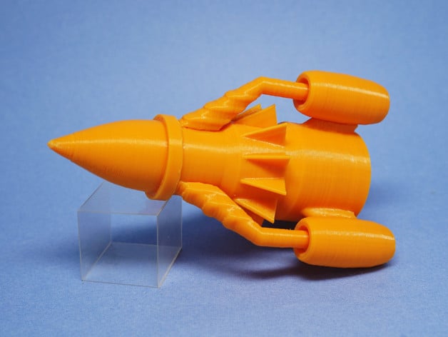 Photo of Rocket T3 3D Model