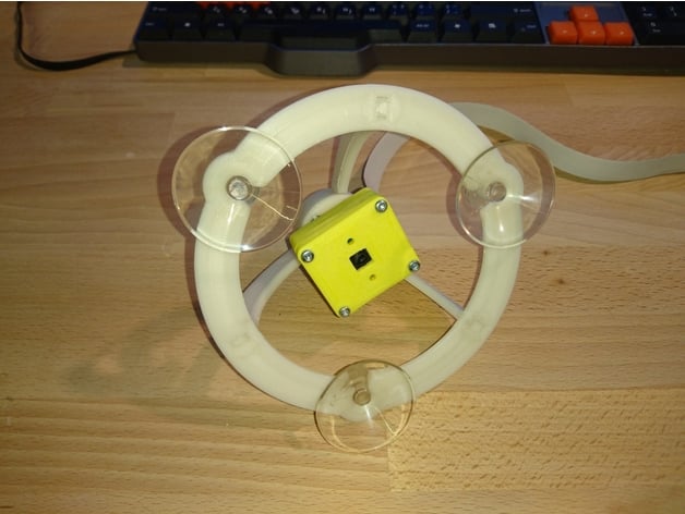 Rpi camera holder -suction cups