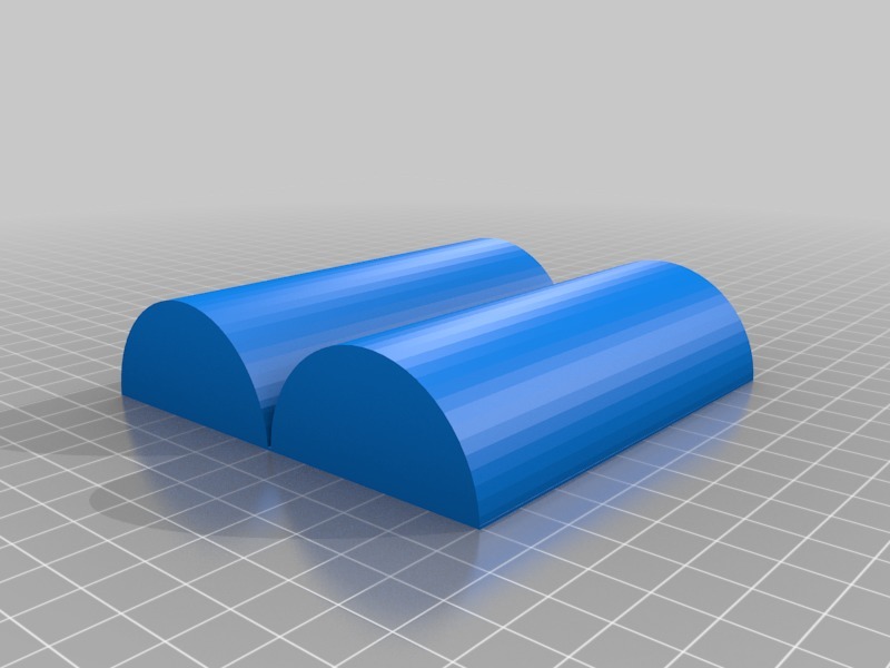 Foldable cross section of a cylinder