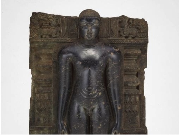 Jaina Tirthankara Chandraprabha Standing in Meditation (Kayotsarga), 12th century